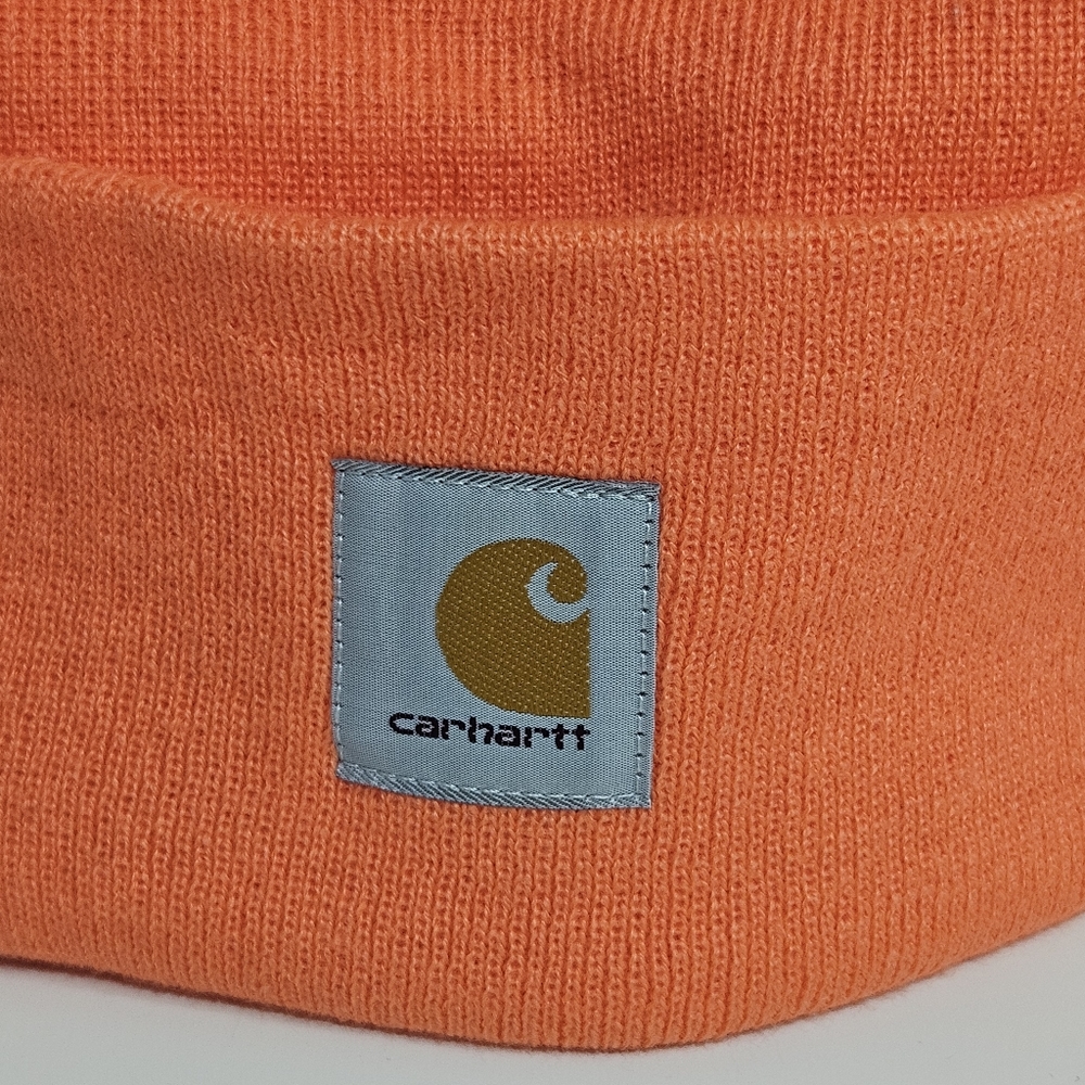 NWT Carhartt Knit Orange Beanie - Picture 4 of 6